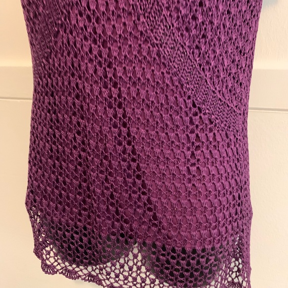 90s Crochet V-Neck Top - Picture 9 of 15